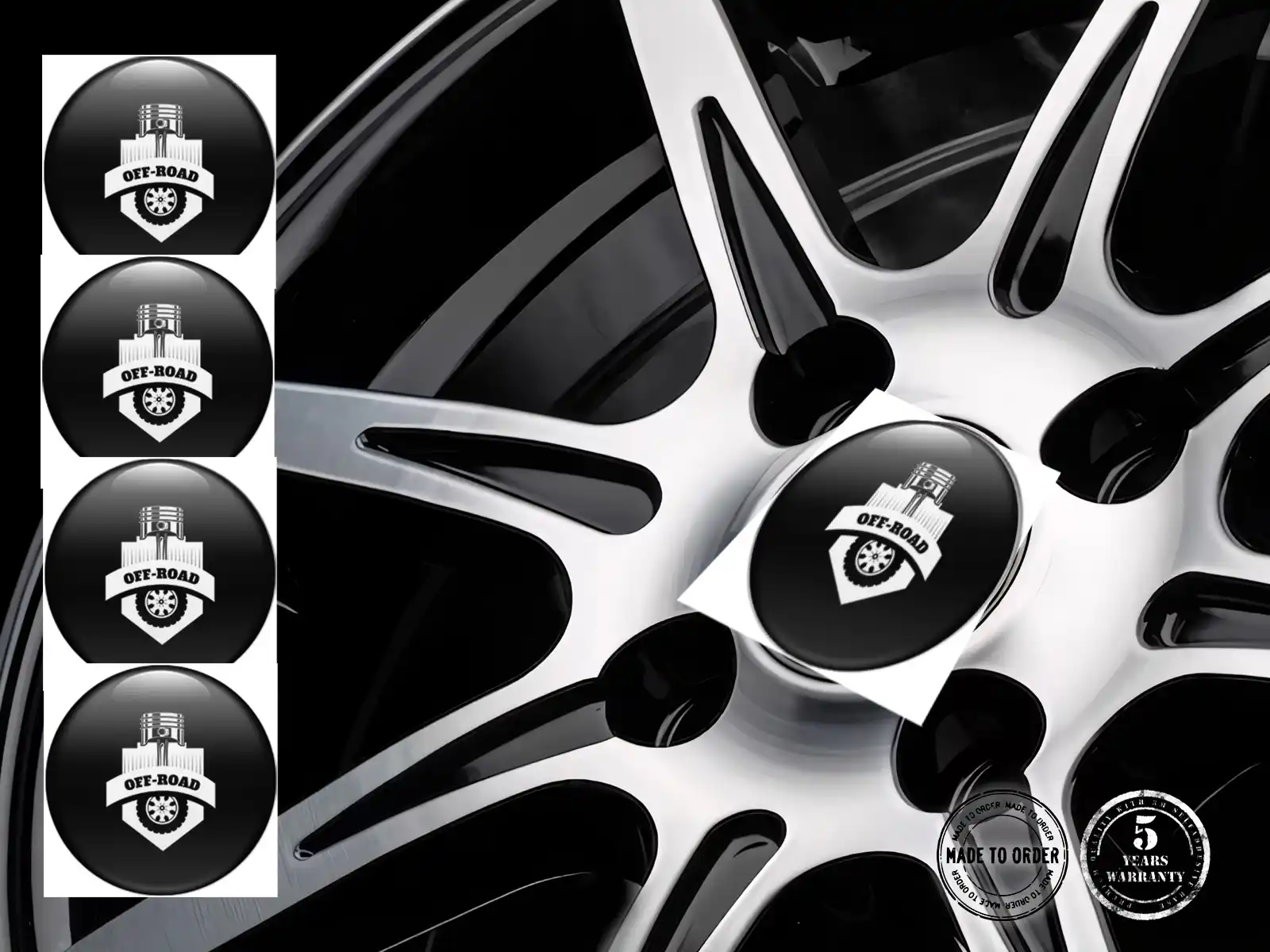 Rim Decals Version Racing Surge
